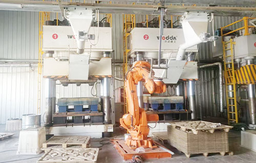 1600吨木屑托盘生产线