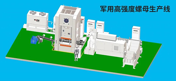 螺母锻造生产线